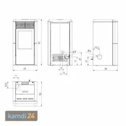 ITC Point 2 Pelletofen Stahl Bordeaux -Angebote Kamdi24 Store itc point 2 pelletofen stahl bordeaux 16074 m 2