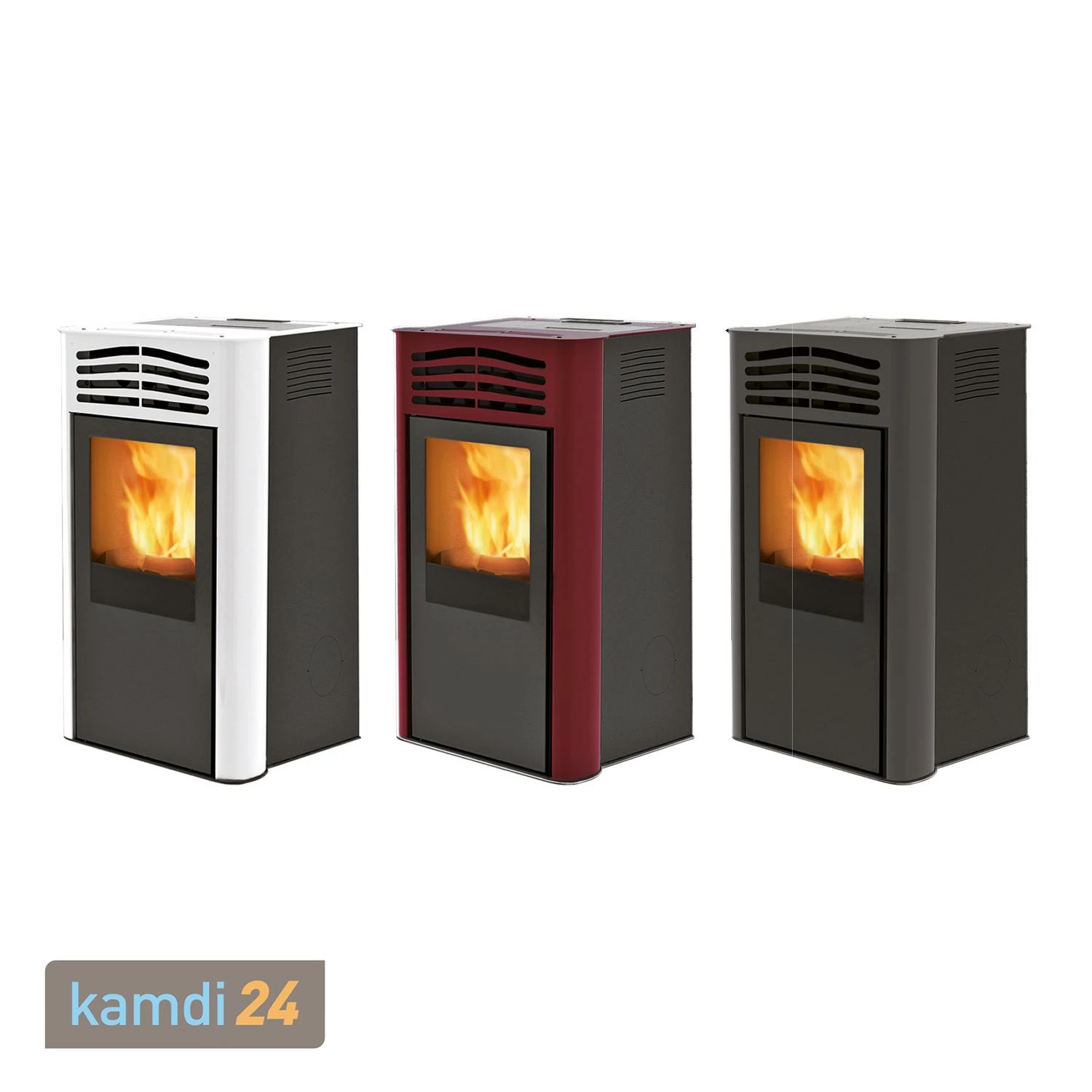 ITC Prima 2 Stahl Grau Pelletofen 5 ITC Prima 2 Stahl Grau Pelletofen – Bild 3