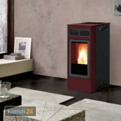 ITC Yulia Pelletofen Stahl Bordeaux