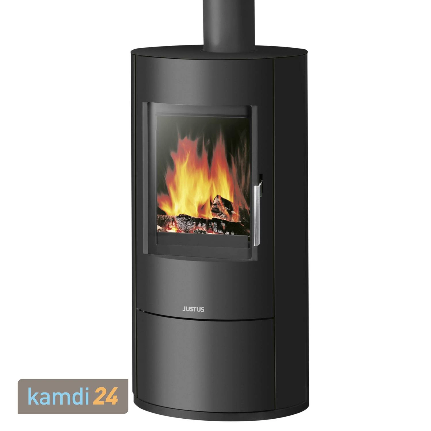 Justus Austin 5 Kaminofen Stahl Schwarz 4 Justus Austin 5 Kaminofen Stahl Schwarz – Bild 2