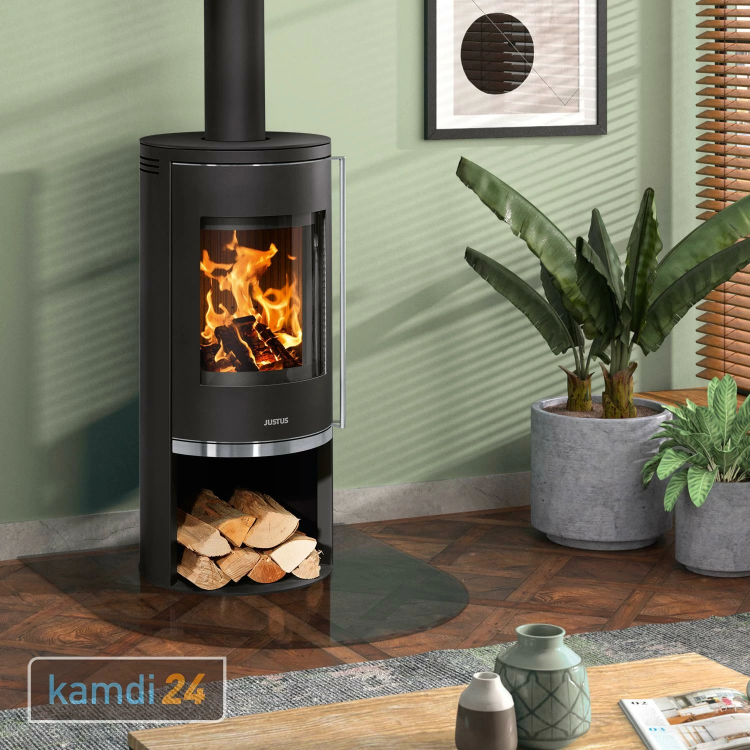 Justus Faro 2.0 Kaminofen Stahl Schwarz 3 Justus Faro 2.0 Kaminofen Stahl Schwarz