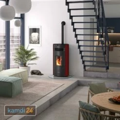 Justus Norta Pelletofen Stahl Schwarz / Bordeauxrot -Angebote Kamdi24 Store justus norta pelletofen stahl schwarz bordeauxrot 24172 m 2