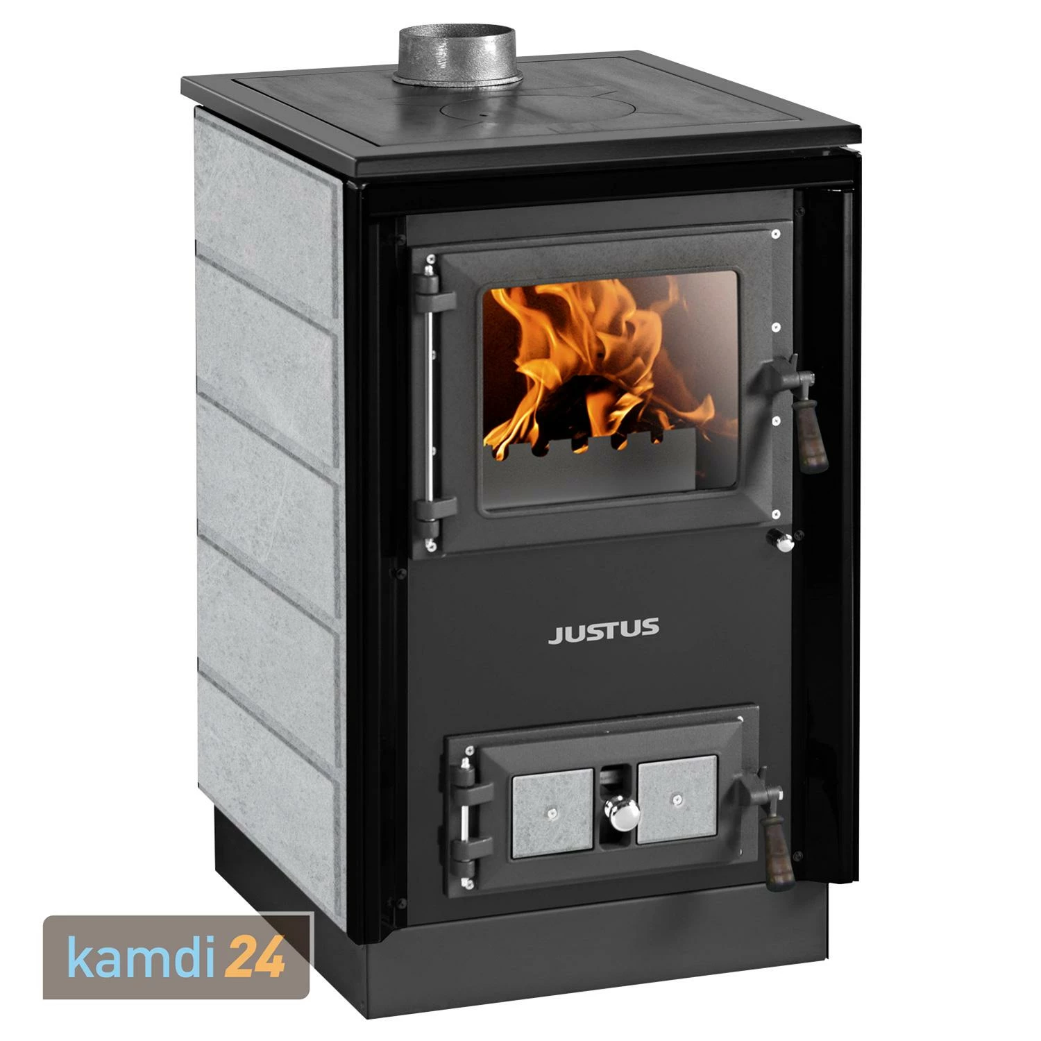 Justus Rustico-50 2.0 Küchenofen Speckstein 4 Justus Rustico-50 2.0 Küchenofen Speckstein – Bild 2