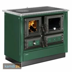 Justus Rustico-90 2.0 Küchenofen Stahl, Grün, Backfach Rechts -Angebote Kamdi24 Store justus rustico 90 20 kuechenofen stahl gruen backfach rechts 15253 m 1