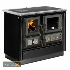 Justus Rustico-90 2.0 Küchenofen Stahl, Schwarz, Backfach Rechts -Angebote Kamdi24 Store justus rustico 90 20 kuechenofen stahl schwarz backfach rechts 15255 m 1