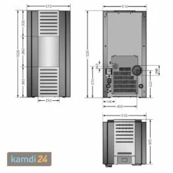 Justus Sirkos 2.0 Pelletofen Stahl Schwarz -Angebote Kamdi24 Store justus sirkos 20 pelletofen stahl schwarz 24148 m 5