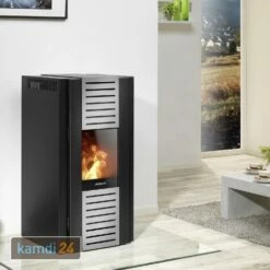 Justus Sirkos 2.0 Pelletofen Stahl Schwarz