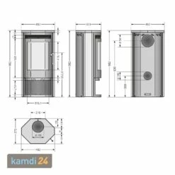 Justus Usedom 5 Kaminofen Stahl Schwarz / Speckstein -Angebote Kamdi24 Store justus usedom 5 kaminofen stahl schwarz speckstein 9974 m 6