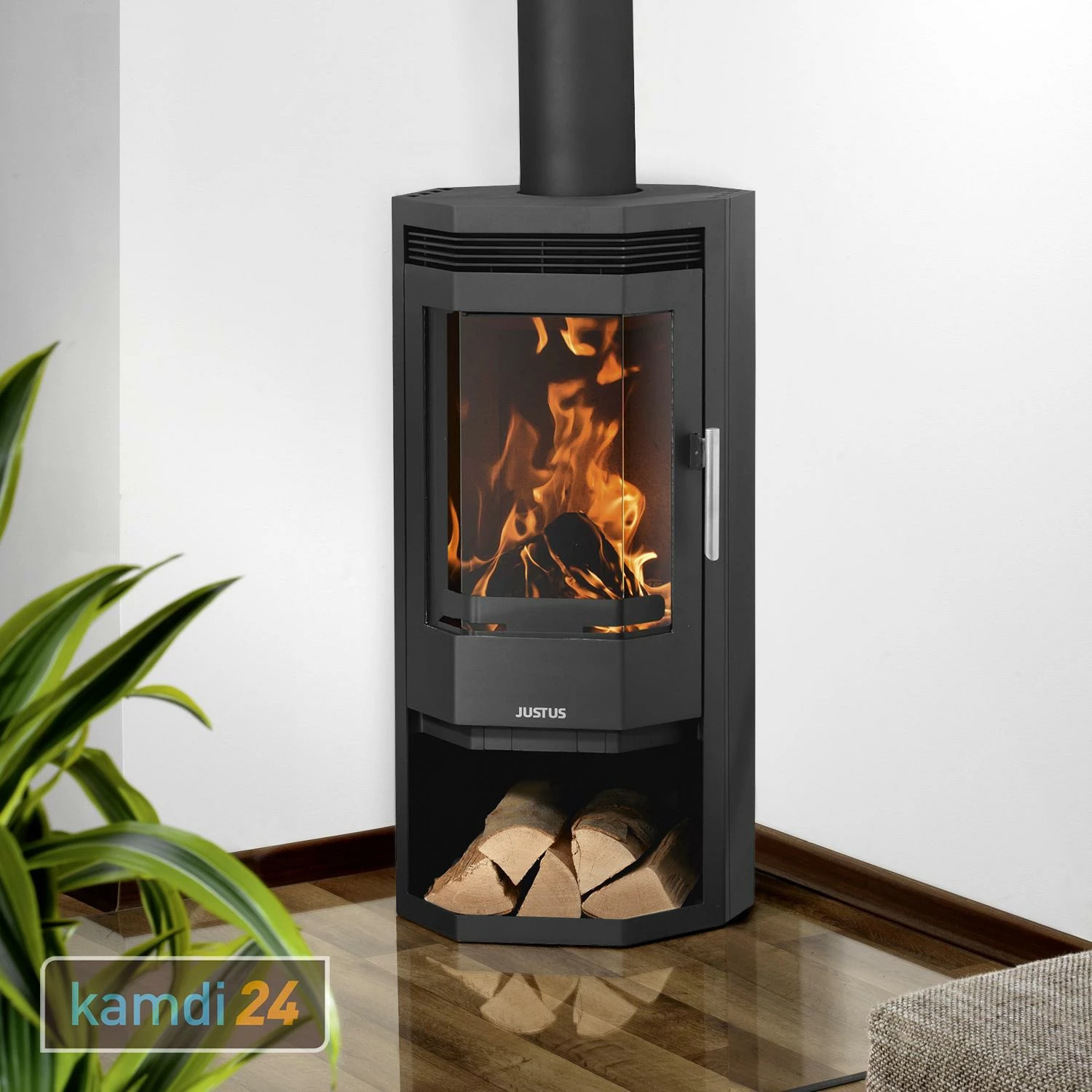 Justus Usedom 5 Kaminofen Stahl Schwarz 3 Justus Usedom 5 Kaminofen Stahl Schwarz