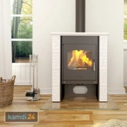 Kaminofen HS Flamingo Bali White