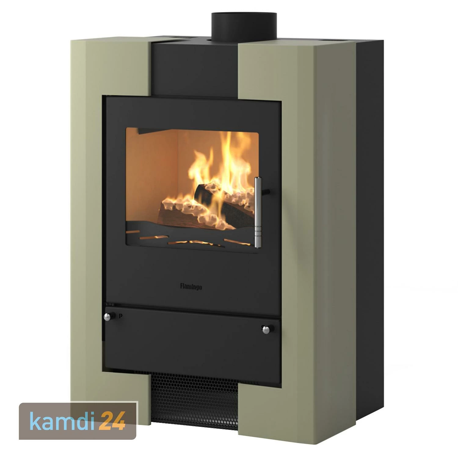 Kaminofen HS Flamingo ESPO 2 Olive 4 Kaminofen HS Flamingo ESPO 2 Olive – Bild 2