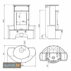 Kaminofen / Kaminbausatz Justus Kaskade 2.0 Stahl Gussgrau / Keramik Namib 13 Kaminofen / Kaminbausatz Justus Kaskade 2.0 Stahl Gussgrau / Keramik Namib -Angebote Kamdi24 Store kaminofen kaminbausatz justus kaskade 20 stahl gussgrau keramik namib 15353 m 4