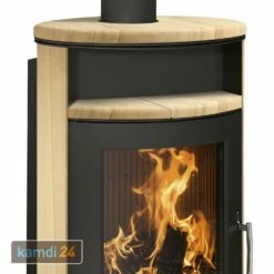 Kaminofen Wasserführend Justus Island Aqua II Stahl Schwarz / Sandstein -Angebote Kamdi24 Store kaminofen wasserfuehrend justus island aqua ii stahl schwarz sandstein 5448 m 2