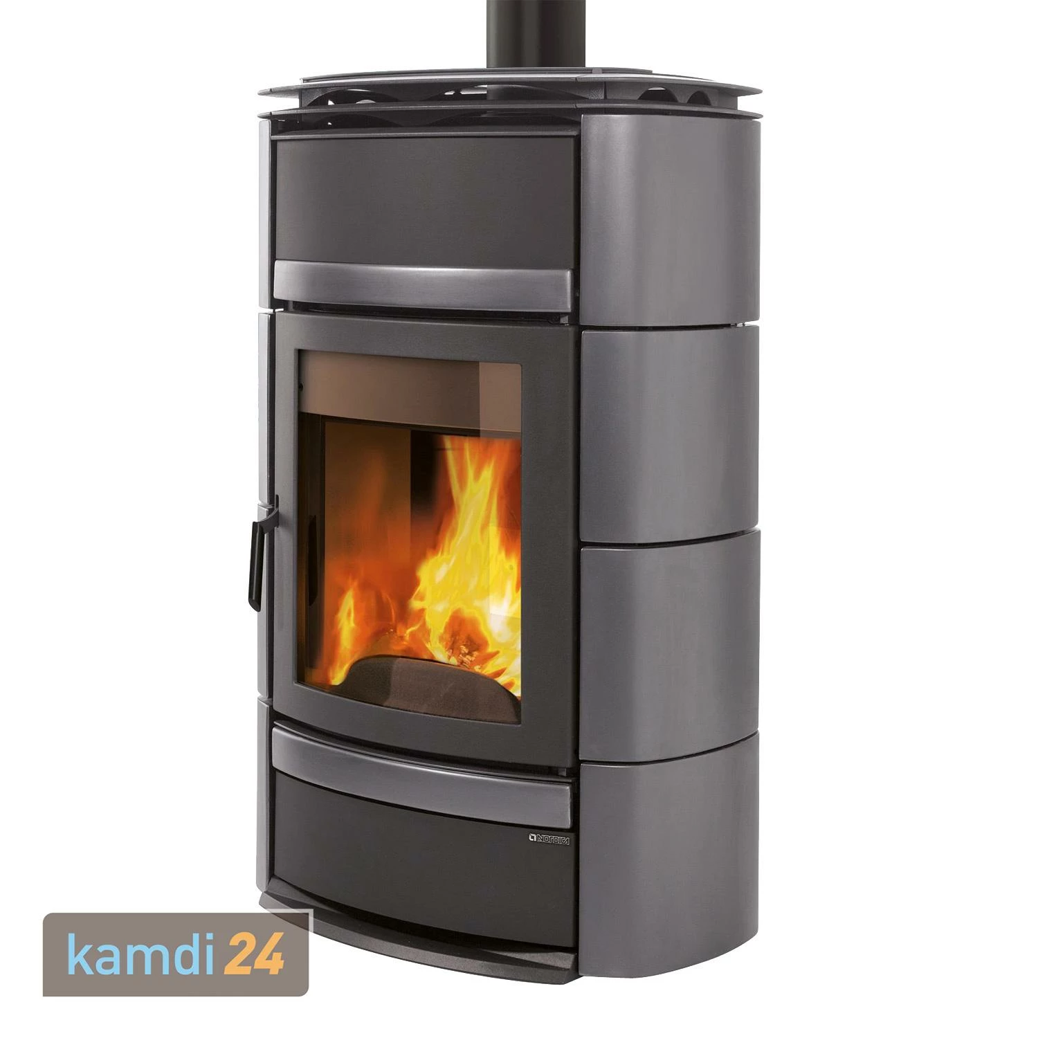 Kaminofen Wasserführend La Nordica Norma S Idro DSA Titanio 4 Kaminofen Wasserführend La Nordica Norma S Idro DSA Titanio – Bild 2