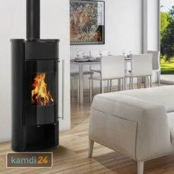 Kaminofen Wasserführend Schmitzker Lecara Blackline