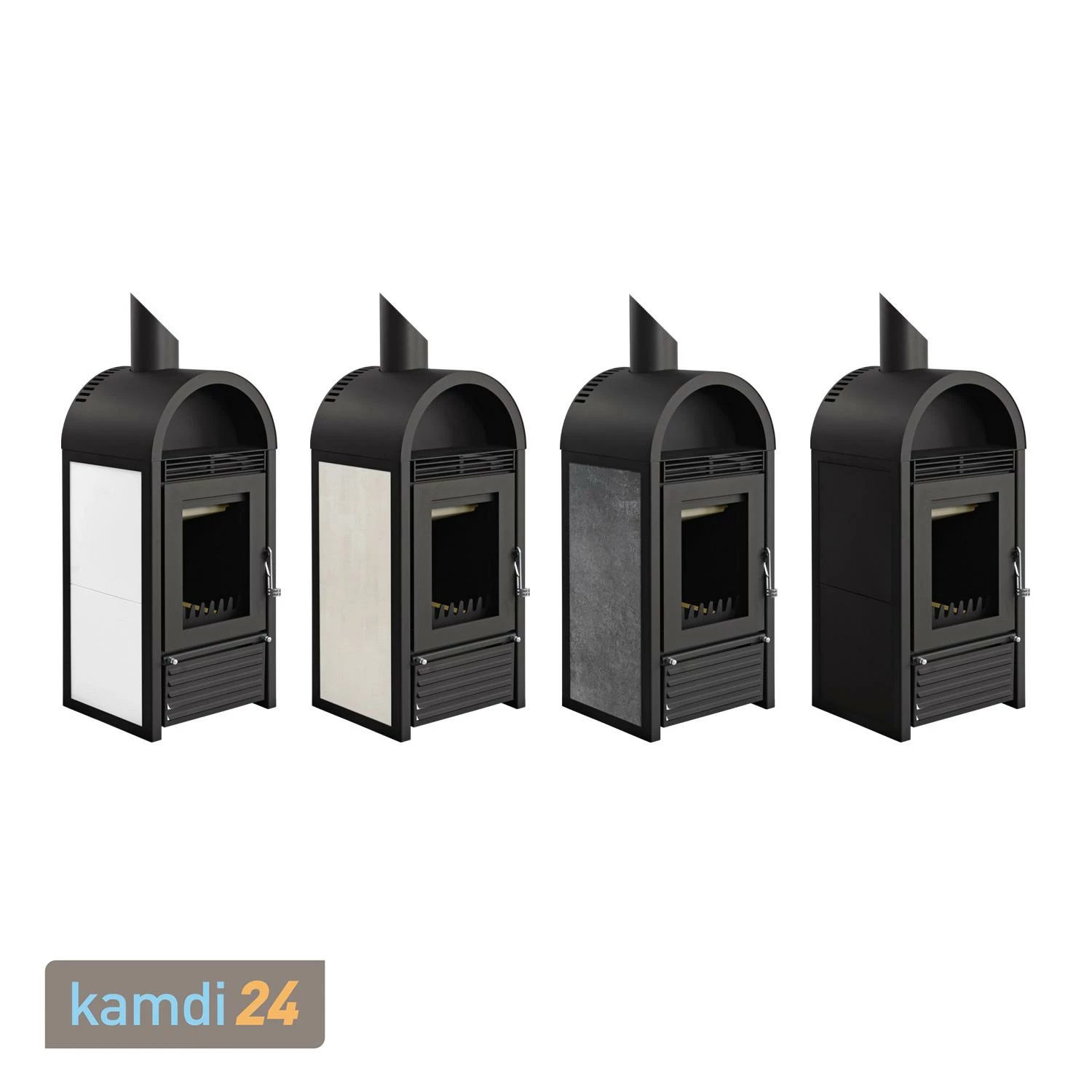 Kaminofen Wasserführend Schmitzker Marbella Keramik Anthrazit 5 Kaminofen Wasserführend Schmitzker Marbella Keramik Anthrazit – Bild 3