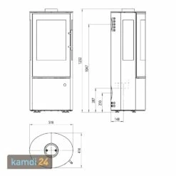 Königshütte Draco Kaminofen Glastür 7 Königshütte Draco Kaminofen Glastür -Angebote Kamdi24 Store koenigshuette draco kaminofen glastuer 10032 m 2