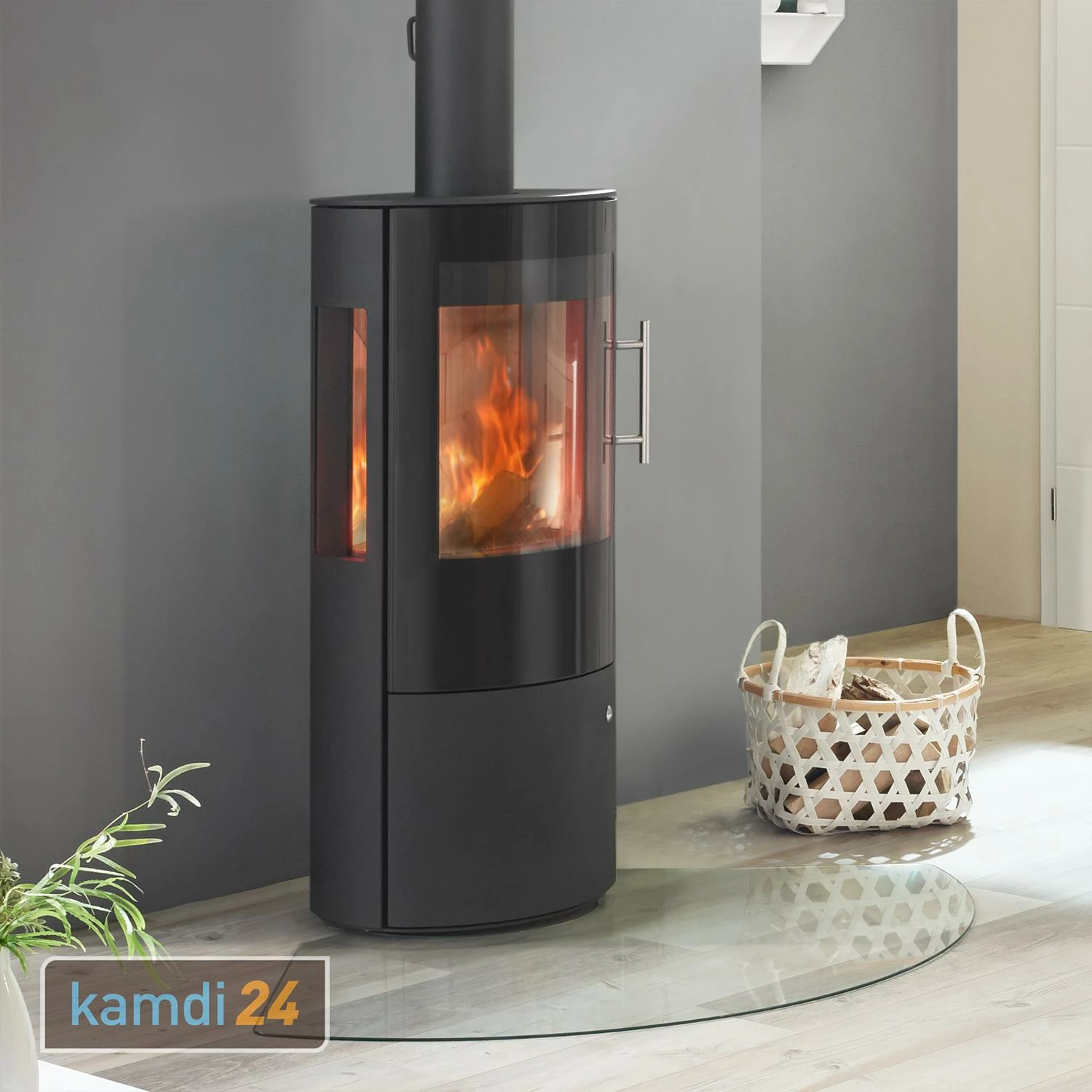 Königshütte Draco Kaminofen Glastür 3 Königshütte Draco Kaminofen Glastür