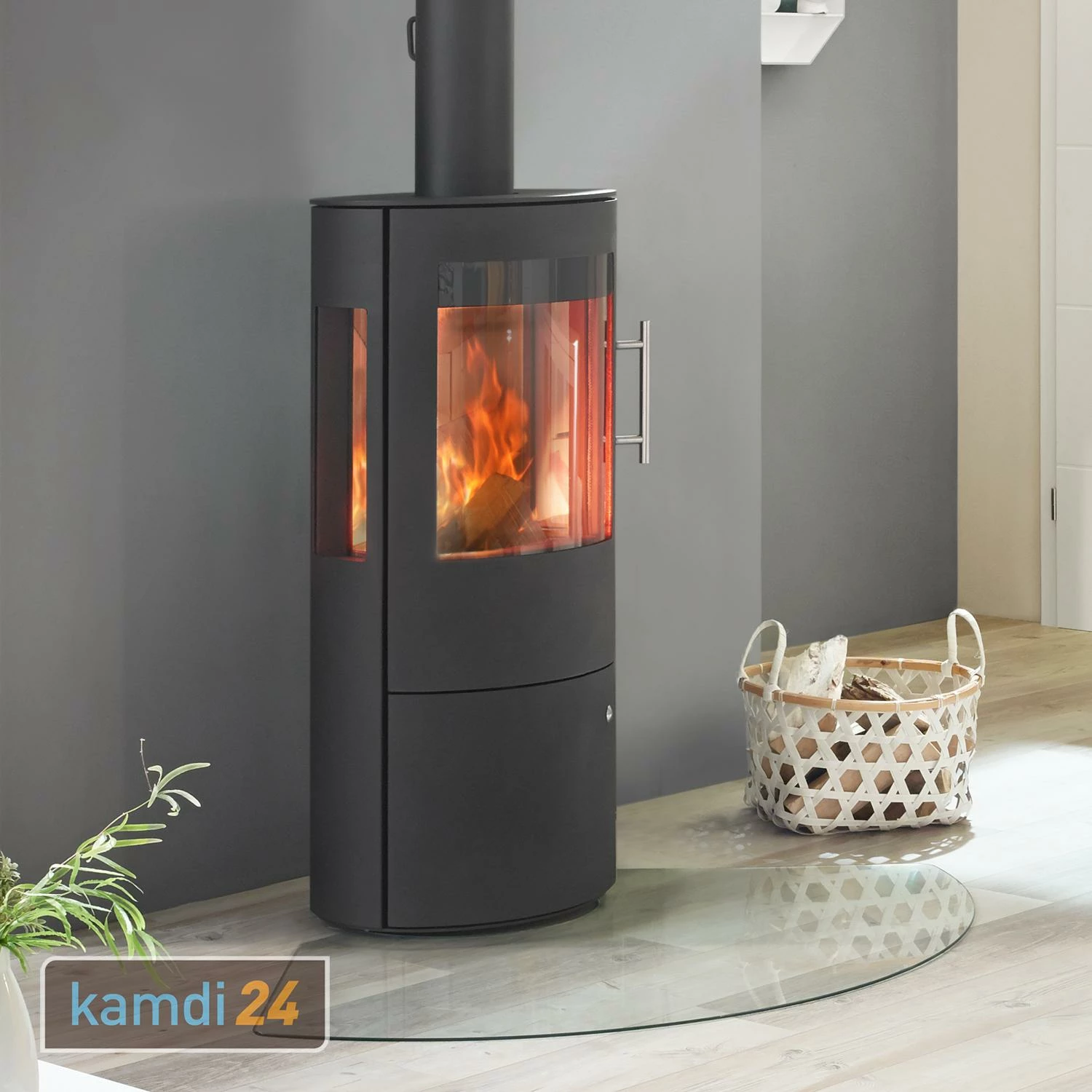 Königshütte Draco Kaminofen Stahltür 3 Königshütte Draco Kaminofen Stahltür