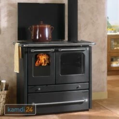 Küchenofen Wasserführend La Nordica Termosovrana Anthrazit