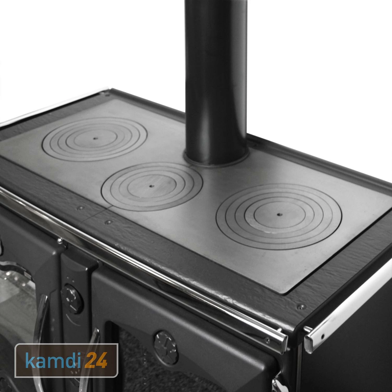 La Nordica America Küchenofen Anthrazit 5 La Nordica America Küchenofen Anthrazit – Bild 3