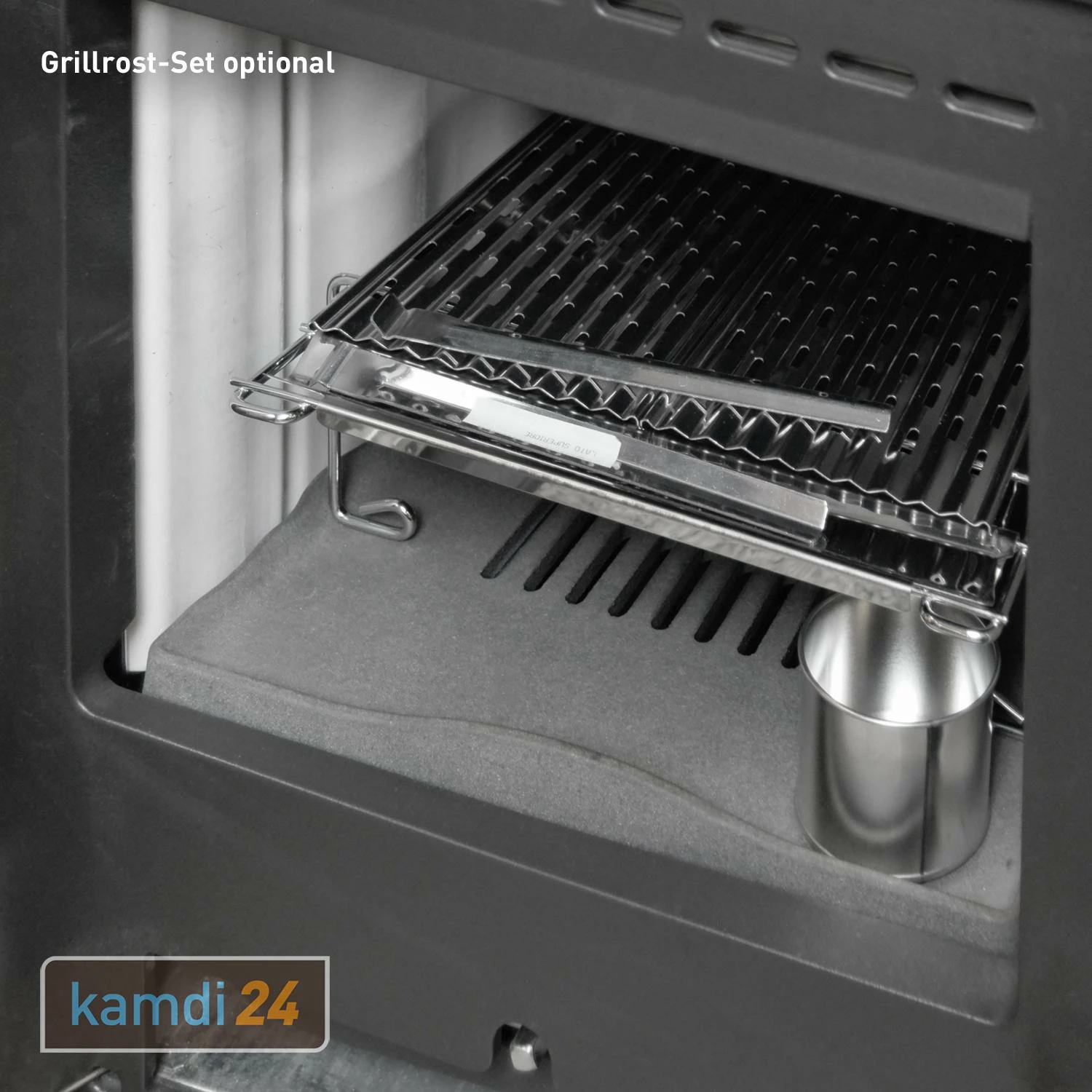 La Nordica America Küchenofen Anthrazit 7 La Nordica America Küchenofen Anthrazit – Bild 5