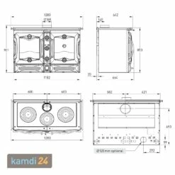 La Nordica America Küchenofen Anthrazit 19 La Nordica America Küchenofen Anthrazit -Angebote Kamdi24 Store la nordica america kuechenofen anthrazit 246 m 8