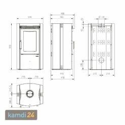 La Nordica Ester BII Kaminofen Vulcan 15 La Nordica Ester BII Kaminofen Vulcan -Angebote Kamdi24 Store la nordica ester bii kaminofen vulcan 25116 m 6