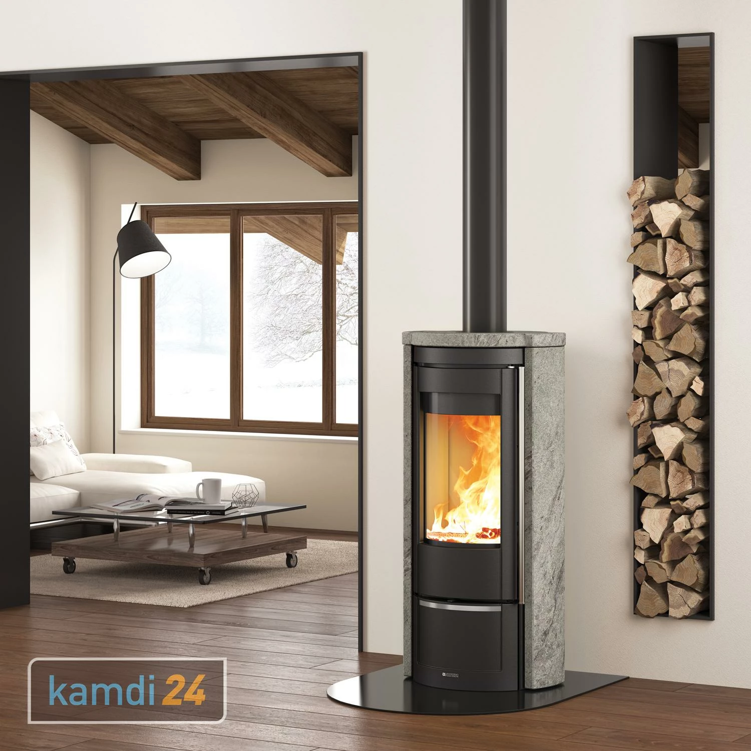 La Nordica Evolution Line Liù Kaminofen Naturstein 8 La Nordica Evolution Line Liù Kaminofen Naturstein – Bild 6
