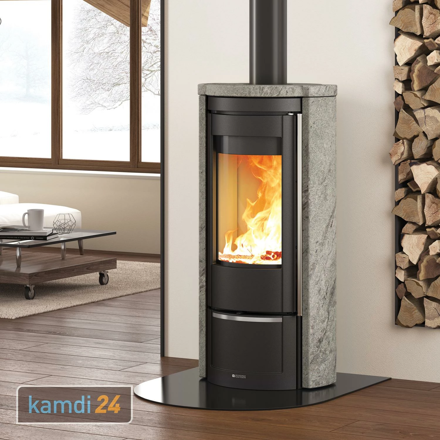 La Nordica Evolution Line Liù Kaminofen Naturstein 3 La Nordica Evolution Line Liù Kaminofen Naturstein