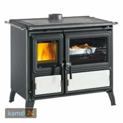 La Nordica Evolution Line Milly Küchenofen Stahl Bianco