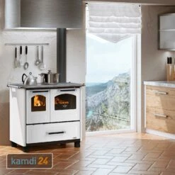 La Nordica Family 4,5 Küchenofen Stahl Weiß -Angebote Kamdi24 Store la nordica family 45 kuechenofen stahl weiss 13954 m 2