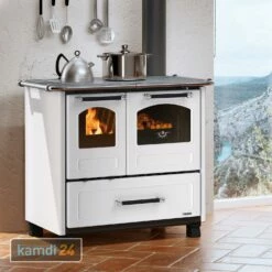 La Nordica Family 4,5 Küchenofen Stahl Weiß