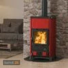 La Nordica Fedora Kaminofen Bordeaux