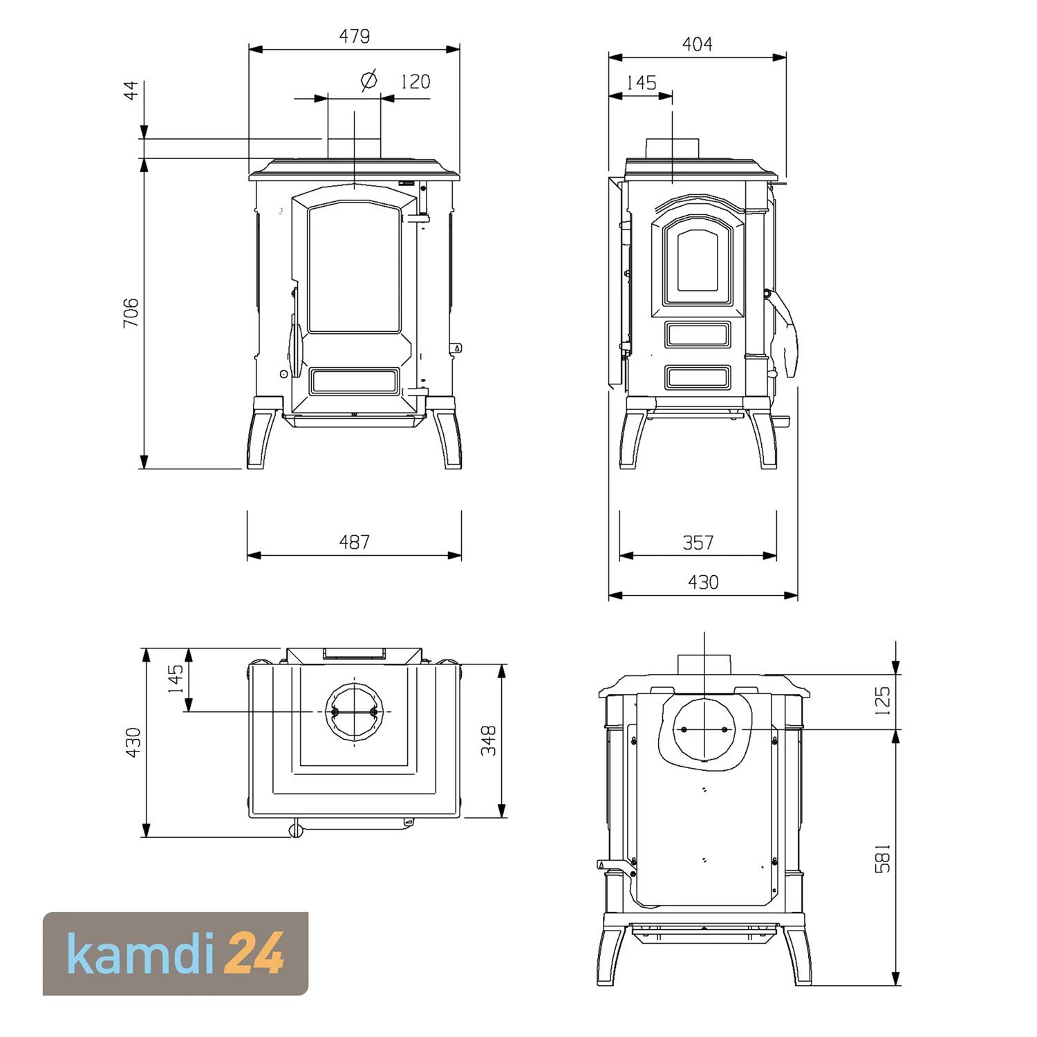 La Nordica Giulietta X 4.0 Kaminofen 7 La Nordica Giulietta X 4.0 Kaminofen – Bild 5