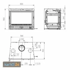 La Nordica Inserto 70 L 4.0 Ventilato Kamineinsatz Stahl Schwarz -Angebote Kamdi24 Store la nordica inserto 70 l 40 ventilato kamineinsatz stahl schwarz 21305 m 6