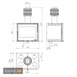La Nordica Inserto 70 PRS Wide Kamineinsatz -Angebote Kamdi24 Store la nordica inserto 70 prs wide kamineinsatz 19778 m 3
