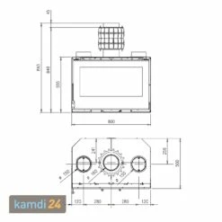 La Nordica Inserto 80 PRS Crystal Kamineinsatz -Angebote Kamdi24 Store la nordica inserto 80 prs crystal kamineinsatz 12800 m 4
