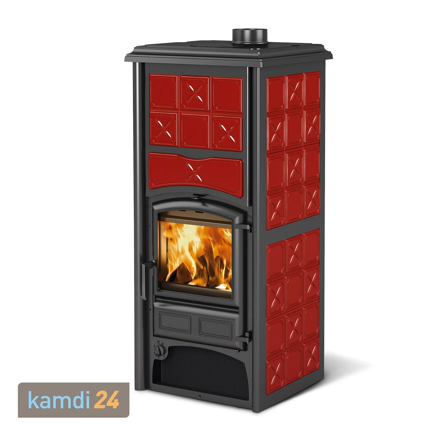 La Nordica Loriet S DSA Bordeaux Wasserführender Kaminofen Komplett-Set Pufferspeicher TPSM 825 4 La Nordica Loriet S DSA Bordeaux Wasserführender Kaminofen Komplett-Set Pufferspeicher TPSM 825 – Bild 2