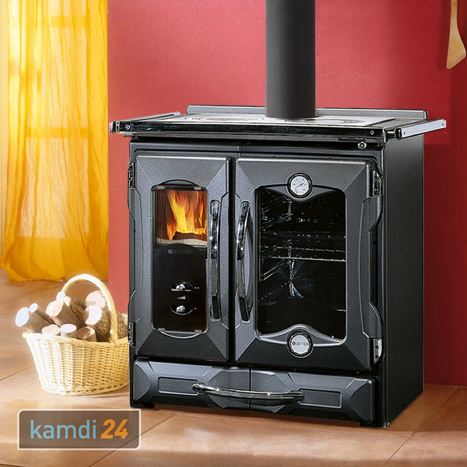 La Nordica Mamy Küchenofen Anthrazit 3 La Nordica Mamy Küchenofen Anthrazit