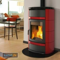 La Nordica Norma S EVO IDRO DSA Wasserführender Kaminofen Bordeaux