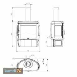 La Nordica Prestige Line Tahiti EPS Kaminofen Guss Schwarz -Angebote Kamdi24 Store la nordica prestige line tahiti eps kaminofen guss schwarz 24955 m 4
