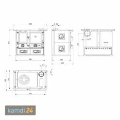 La Nordica Rosa 5.0 Küchenofen Ceramica Liberty Bordeaux -Angebote Kamdi24 Store la nordica rosa 50 kuechenofen ceramica liberty bordeaux 25684 m 8