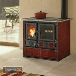 La Nordica Rosa 5.0 Küchenofen Majolika Bordeaux -Angebote Kamdi24 Store la nordica rosa 50 kuechenofen majolika bordeaux 25681 m 7