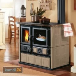 La Nordica Rosa 5.0 Küchenofen Majolika Tortora