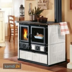 La Nordica Rosa 5.0 Küchenofen Majolika Weiß Infinity