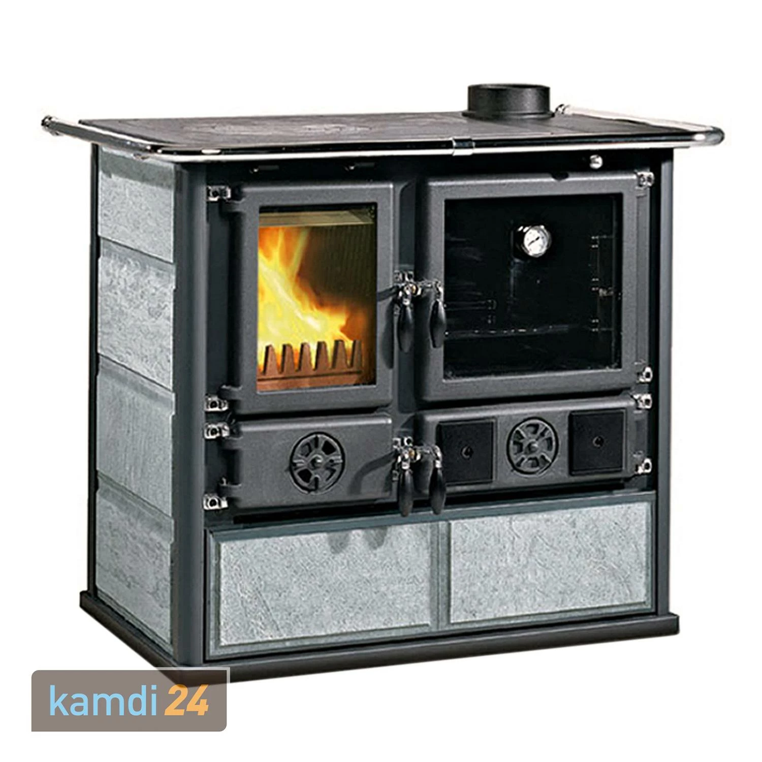 La Nordica Rosa 5.0 Küchenofen Naturstein 4 La Nordica Rosa 5.0 Küchenofen Naturstein – Bild 2