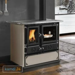 La Nordica Rosa 4.0 Küchenofen Stahl Tortora