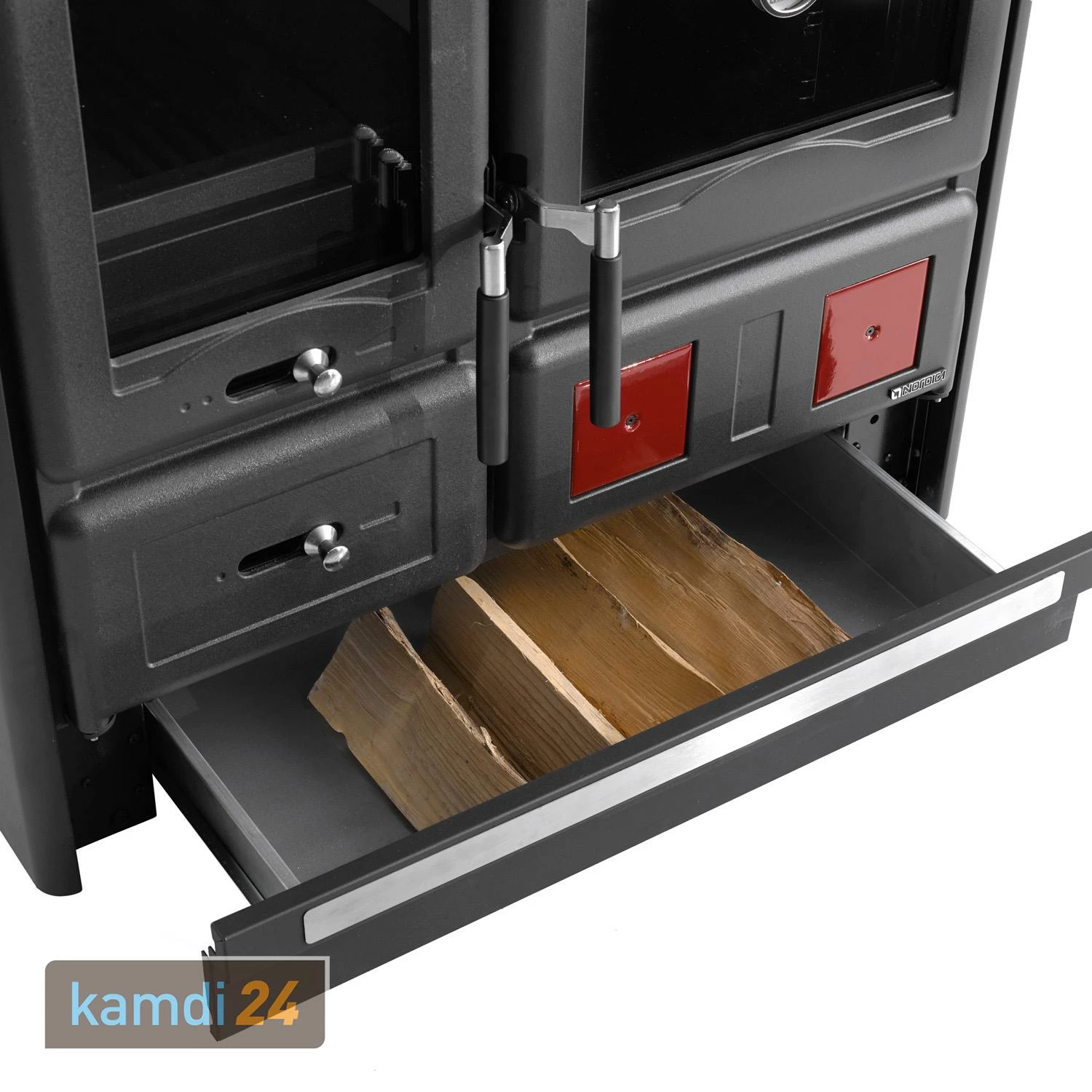 La Nordica Rosa L Küchenofen Anthrazit 7 La Nordica Rosa L Küchenofen Anthrazit – Bild 5