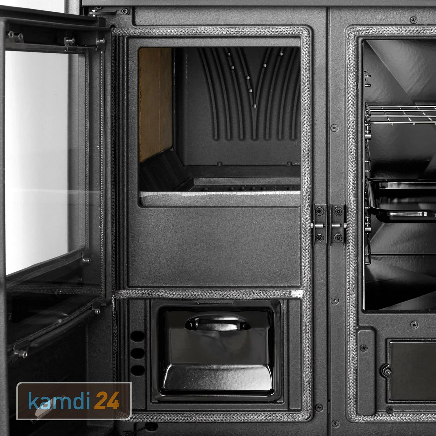 La Nordica Rosa L Küchenofen Anthrazit 8 La Nordica Rosa L Küchenofen Anthrazit – Bild 6